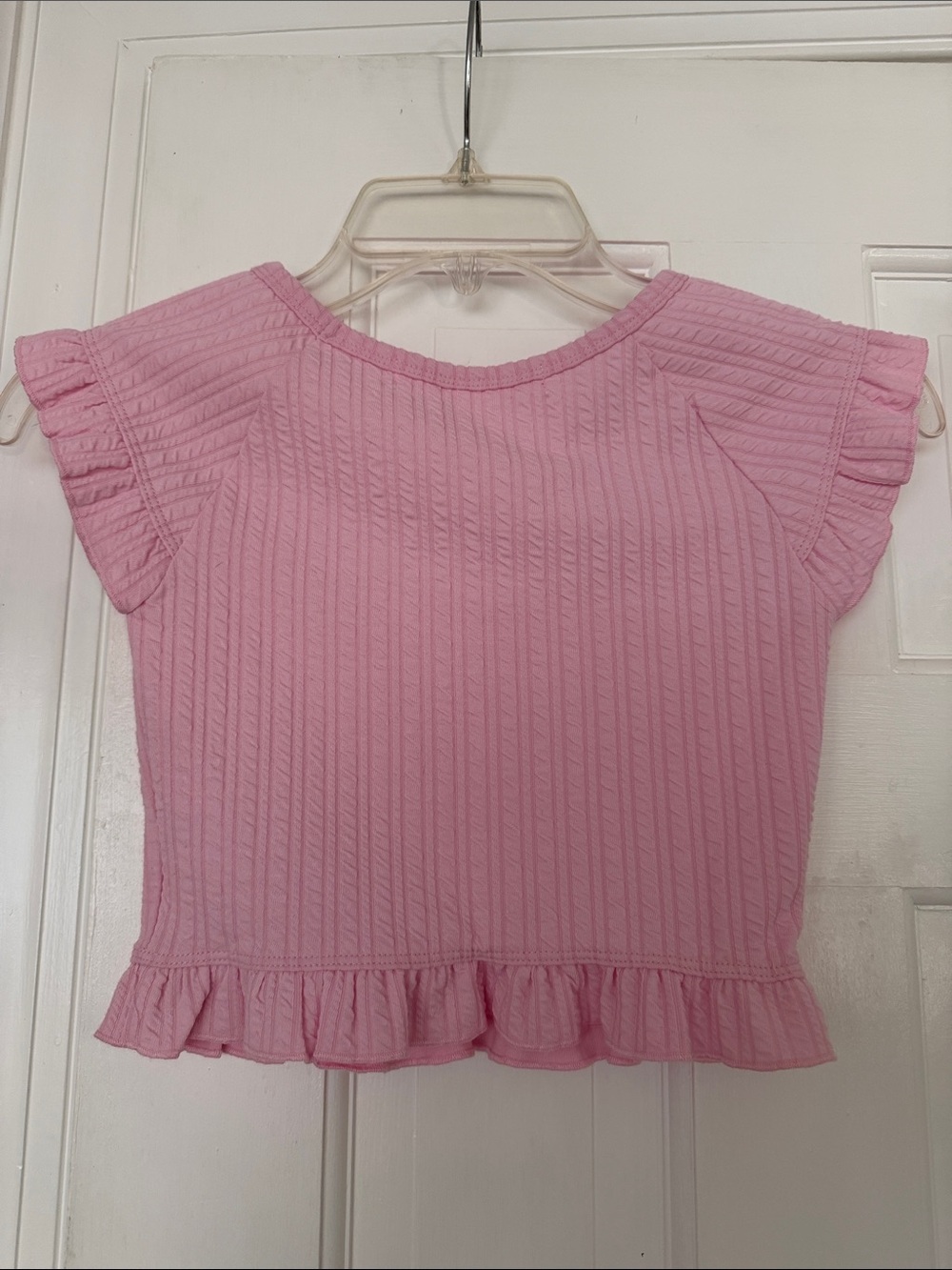 Altar’d State Cropped Ruffle Top - Picture 2 of 2